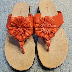 Croft & Barrow Women's CBGINNYCORAL Sandals Size 8